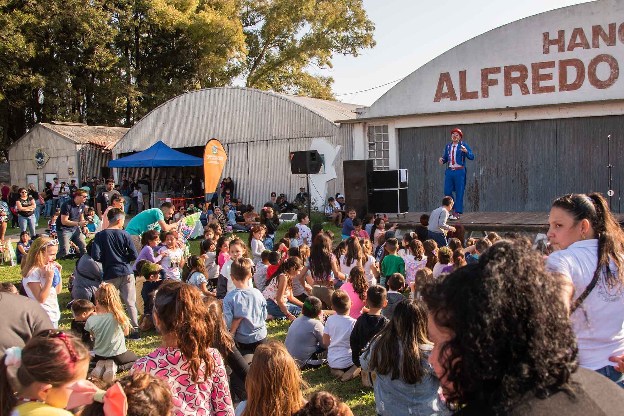 Evento del Día de las Infancias con show en vivo