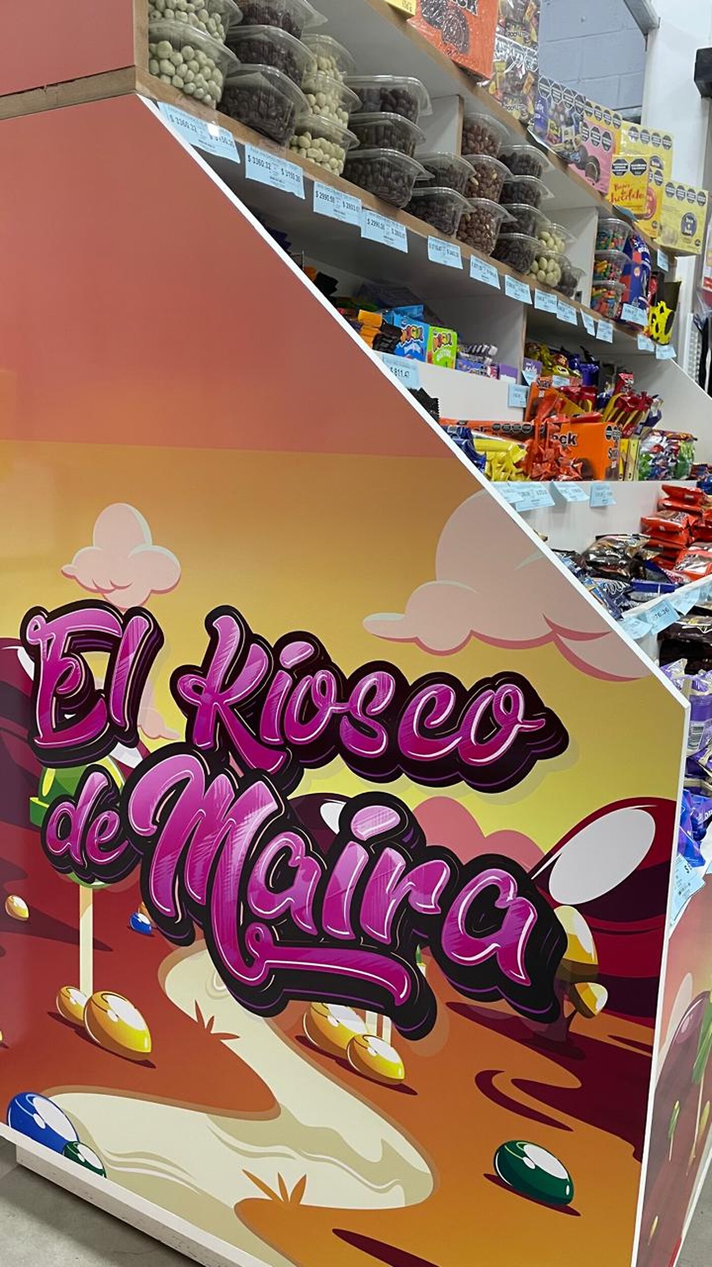 El Kiosco de Maira, extensión de marca dentro del local